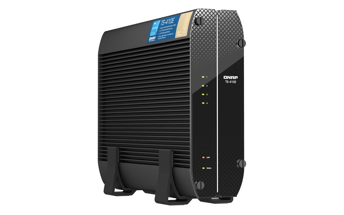 4-bay Tower NAS  Intel Celeron J6412 quad-core onboard 8GB RAM (not expandable) 4 x 2.5-inch SATA slots 2 x 2.5GbE 1 x HDMI 1.4b 4 x USB 3.2 Gen2 Type-A thumbnail