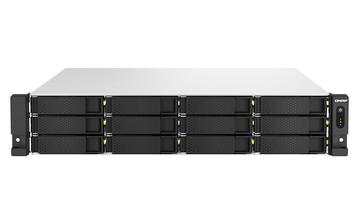 18-Bay 2U rackmount NAS Intel Xeon E-2336 6 cores / 12 threads 2.9 GHz processor (boost up to 4.8 GHz) 32 GB ECC DDR4 12 x 2.5in/3.5in SATA 6Gbps HDD/SSD + 6 x 2.5in SATA 6Gbps 2 x 10GBASE-T 2 x 2.5GbE 4 x USB 3.2 Gen2 ( USB-A) 2 x PCIe Gen4 x4 thumbnail