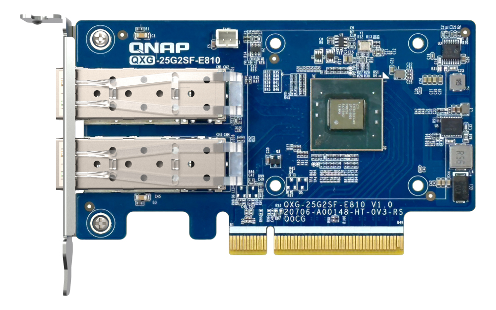 Dual-port SFP28 25GbE network expansion card low-profile form factor PCIe Gen4 x8 thumbnail
