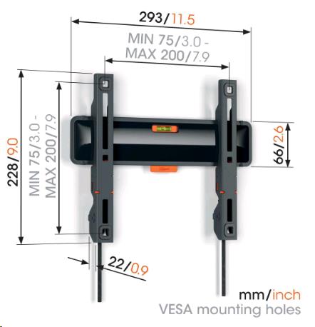 DISPLAY WALL MOUNT - 19-50 FLAT thumbnail