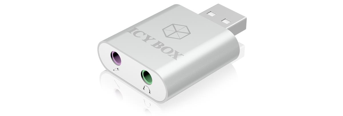 EU Product - Adapter USB To Microphone + Headphone thumbnail