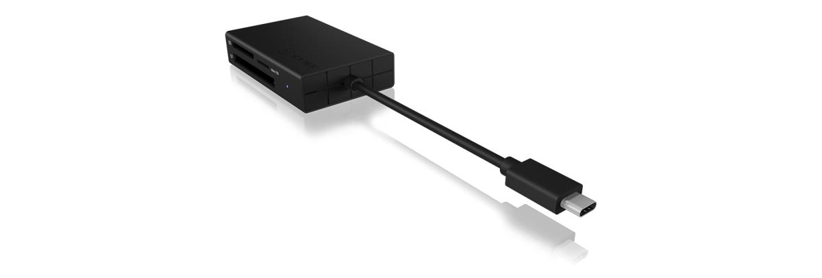 EU Product - Adapter IcyBox ext. Kartenleser USB TypeC -> SD/microSD/CF retail thumbnail