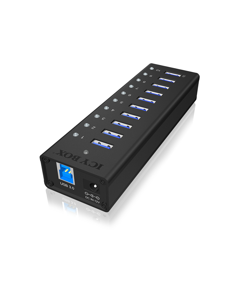 EU Product - IB-AC6110 - Hub - 10 x SuperSpeed USB 3.0 thumbnail