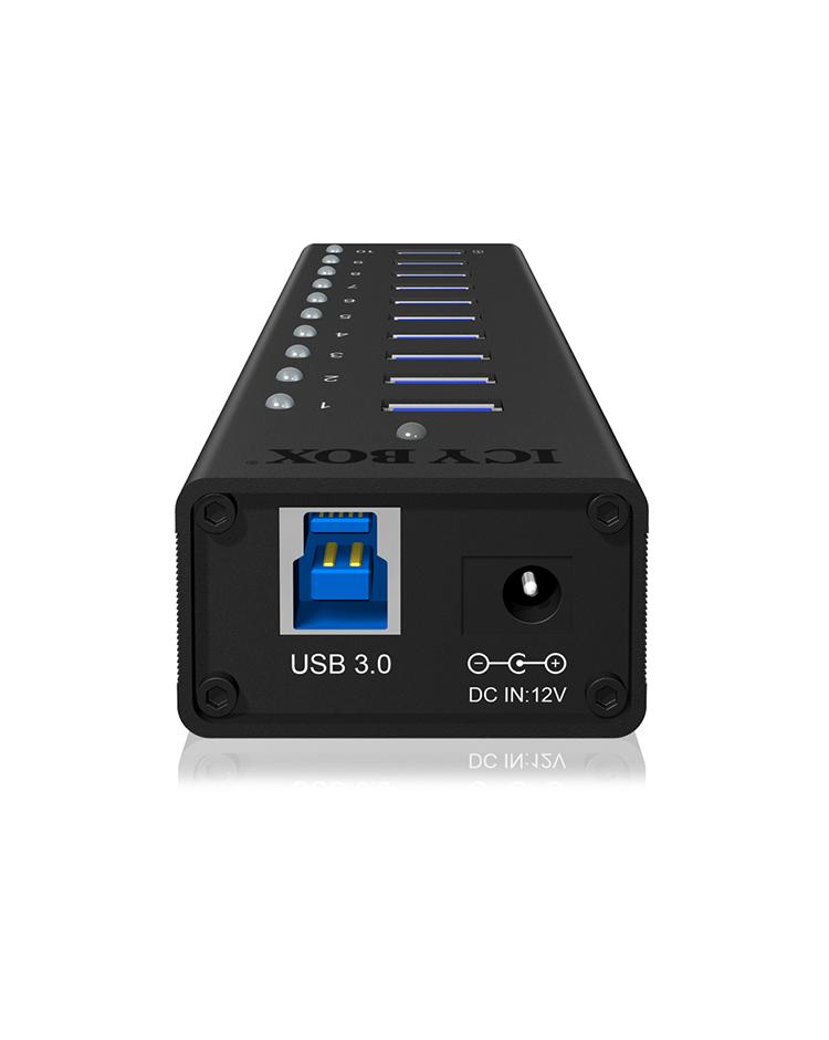 EU Product - IB-AC6110 - Hub - 10 x SuperSpeed USB 3.0 thumbnail