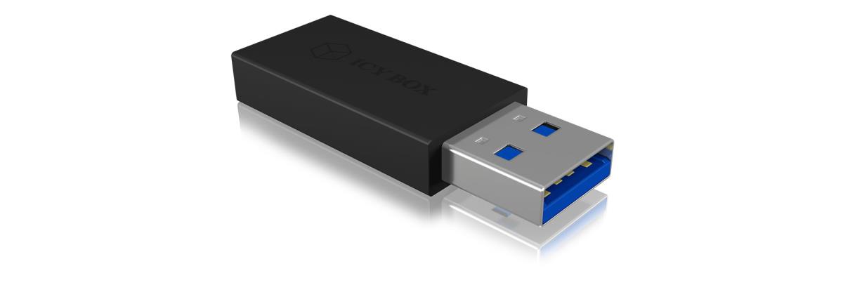 EU Product - Adapter IcyBox USB 3.1 Type A Stecker -> USB Type C Stecker retail thumbnail