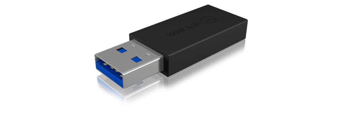 EU Product - Adapter IcyBox USB 3.1 Type A Stecker -> USB Type C Stecker retail thumbnail