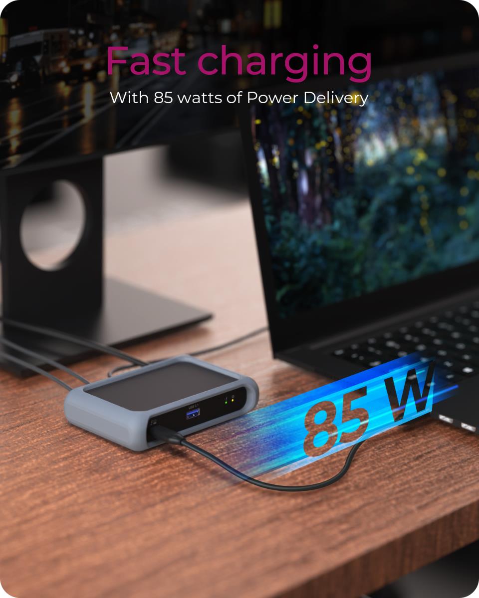 EU Product - IB-Hub801-TB4 - Hub - 3 x Thunderbolt 4+ 1 USB 3.2 Gen 2 thumbnail