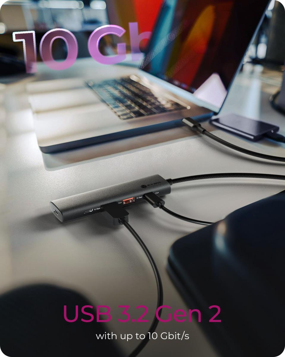 EU Product - USB 3.2 IB-Hub1437-CPD - Hub - IB-Hub1437-CPD thumbnail