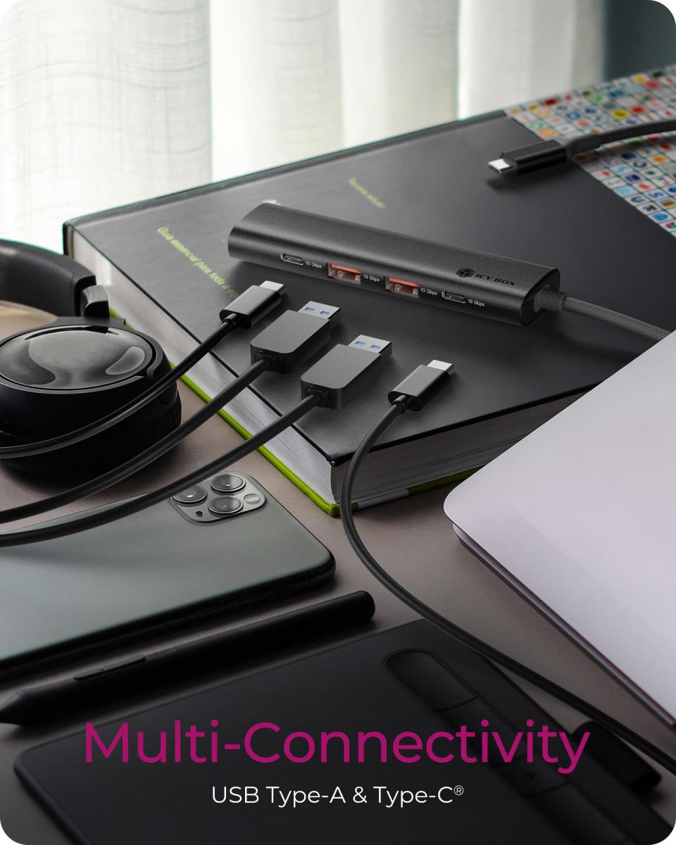 EU Product - USB 3.2 IB-Hub1437-CPD - Hub - IB-Hub1437-CPD thumbnail