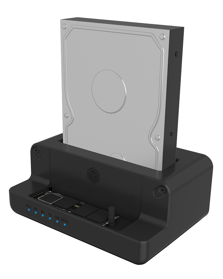 EU Product - IB-2914MSCL-C31 Klonstation fr M.2 MVMe SSD 2.5