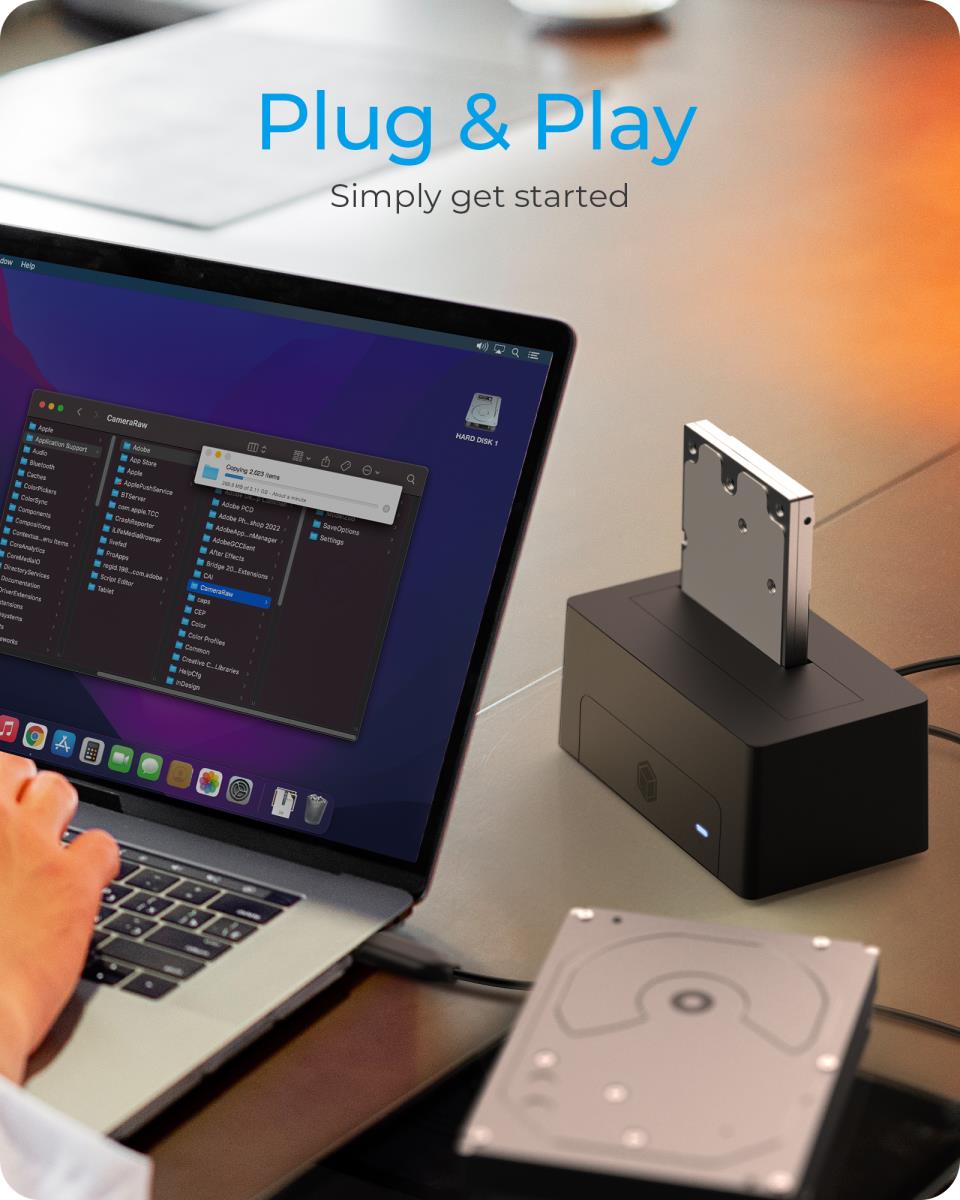 EU Product - Dockingstation IcyBox USB3.2 Gen1  2,5
