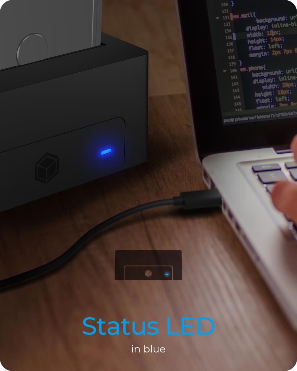EU Product - Dockingstation IcyBox USB3.2 Gen1  2,5