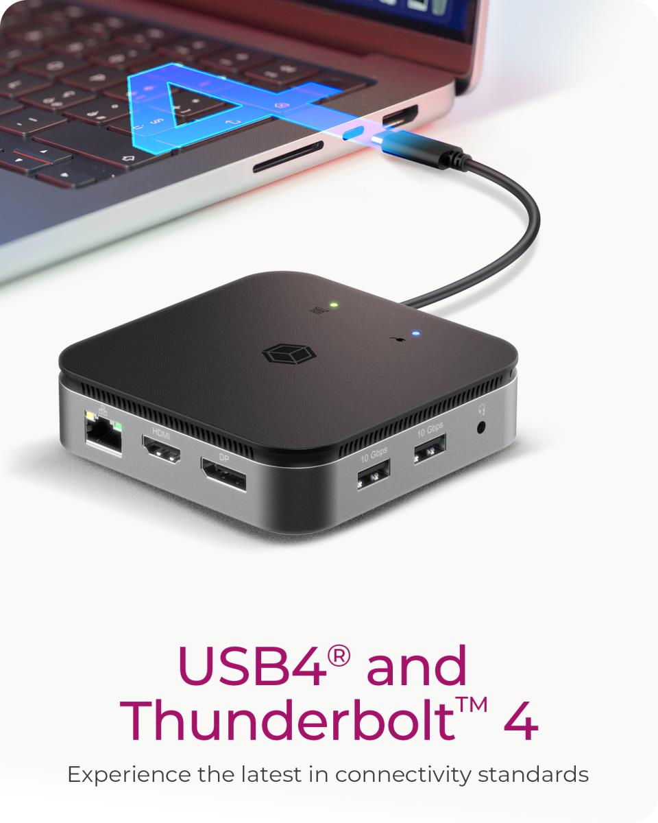 EU Product - Docking Station USB 3.2 Type-C Withdouble Video Output thumbnail