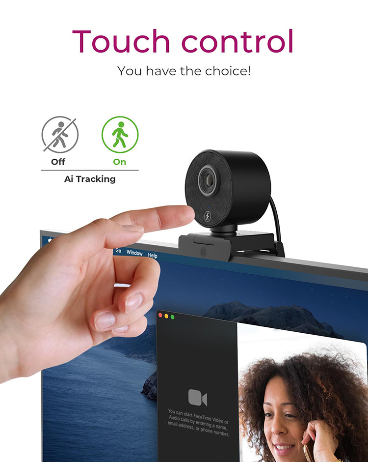 EU Product - IcyBox Full-HD Webcam IB-CAM501-HD mit Mikrofon thumbnail