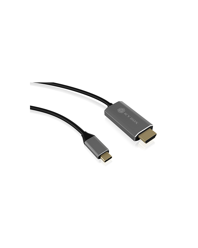 EU Product - HDMI Adapter IcyBox HDMI -> USB Type C IB-CB020-C (b) retail thumbnail