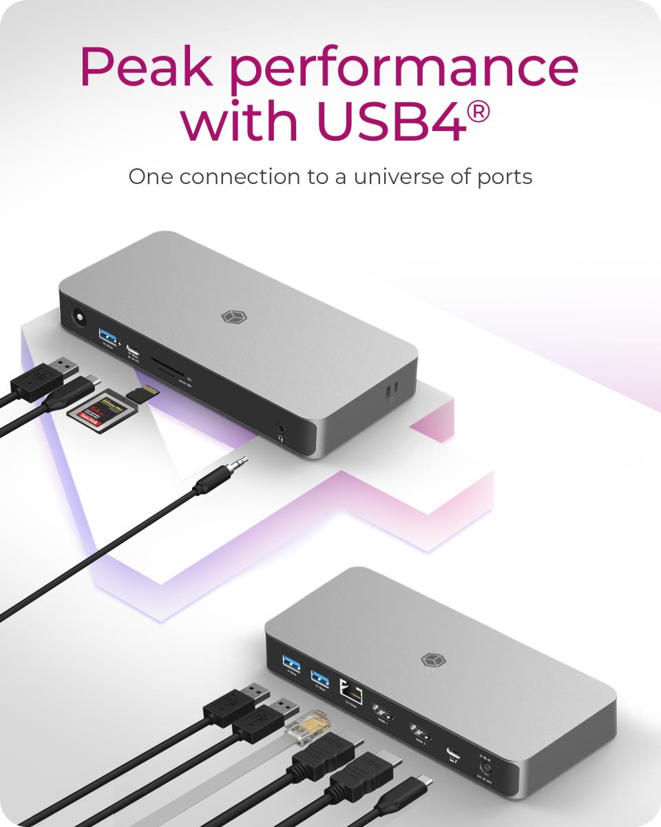 EU Product - IB-DK2880-C41 Type-C 10-in-1 DockingStation thumbnail