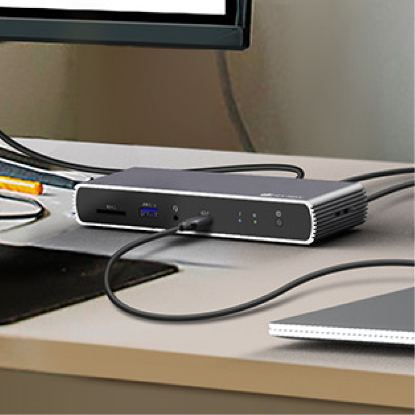 EU Product - Dockingstation IcyBox 9-in-1 mobile USB 3.2 Gen 1 Type-C retail thumbnail