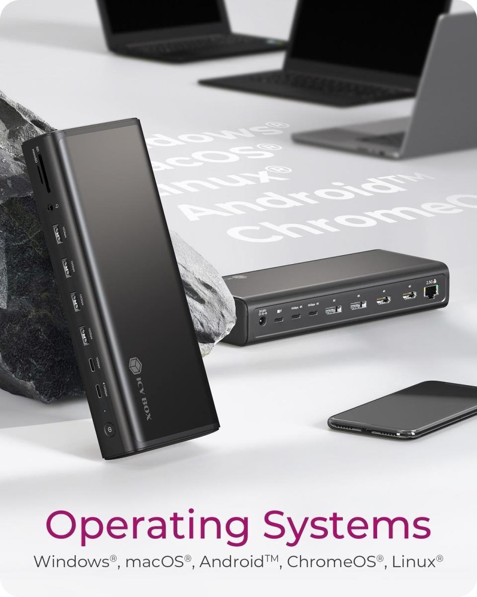 EU Product - Docking Station 17-in-1 USB 3.2 Gen 2 Type-C thumbnail