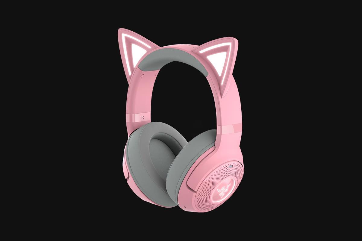 KRAKEN KITTY V2 BT HEADSET QUARTZ thumbnail