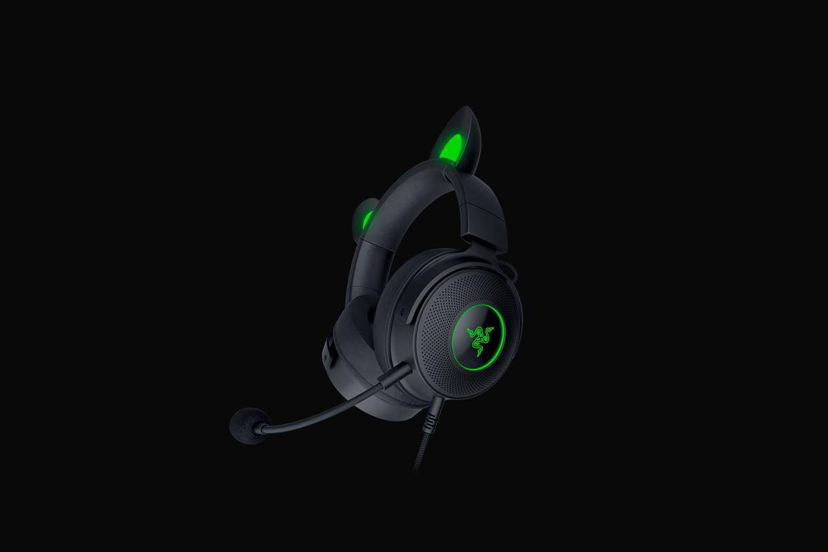 KRAKEN KITTY PRO V2 HEADSET BLACK thumbnail