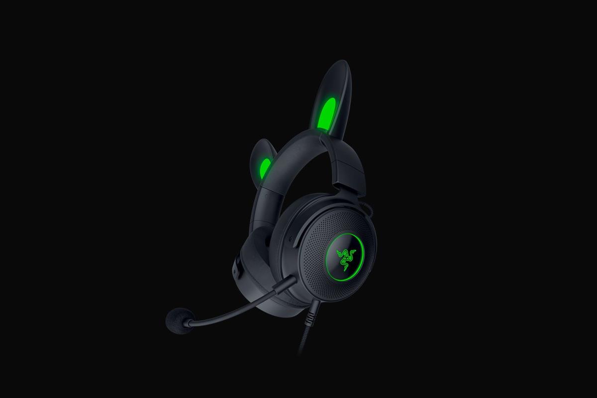 KRAKEN KITTY PRO V2 HEADSET BLACK thumbnail