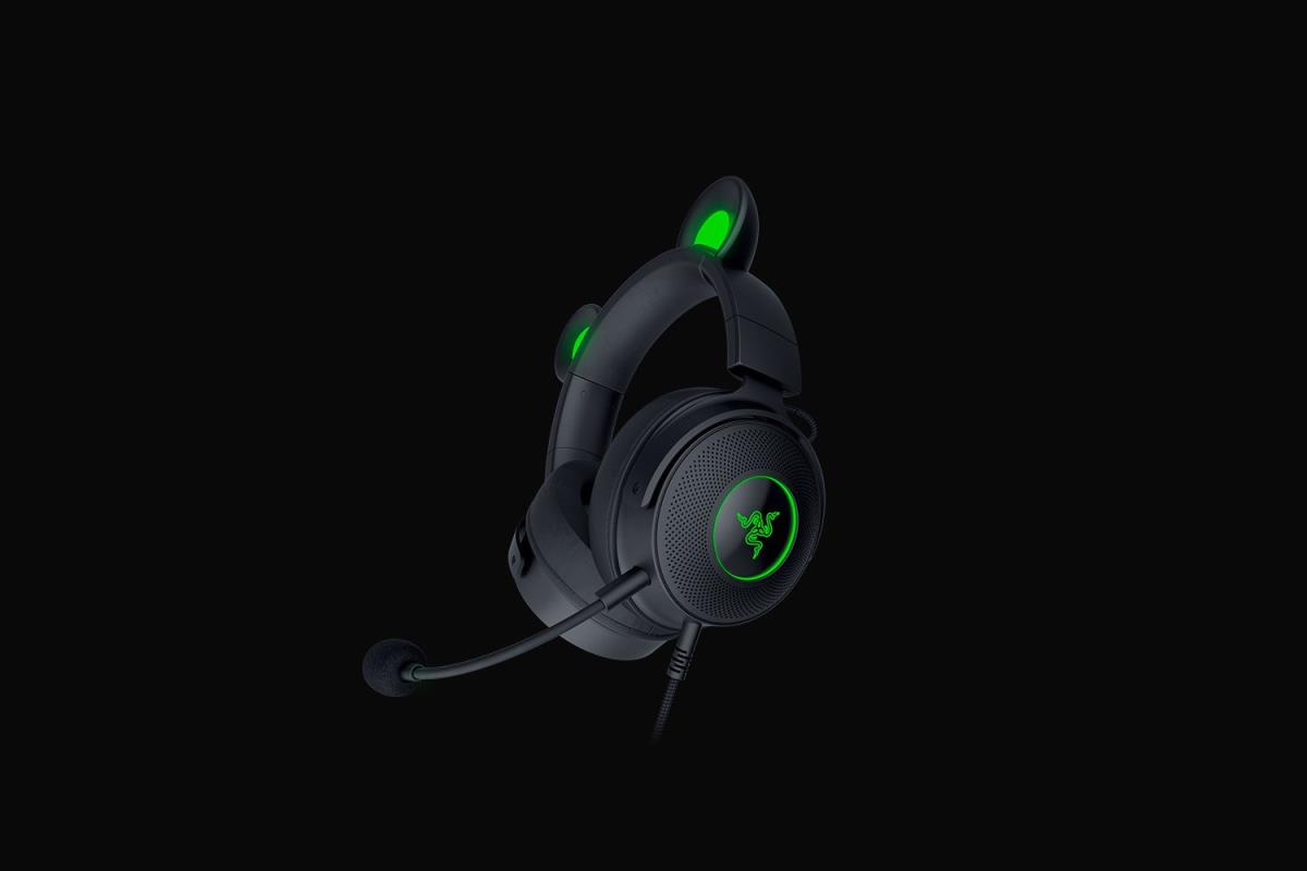 KRAKEN KITTY PRO V2 HEADSET BLACK thumbnail