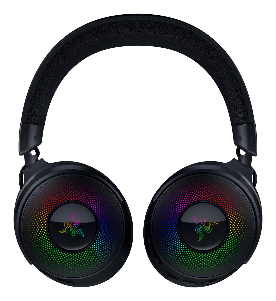 Kraken V4 PRO - Headset - full size - Bluetooth / 2.4 GHz radio frequency - wireless, wired - USB-A, 3.5 mm jack thumbnail