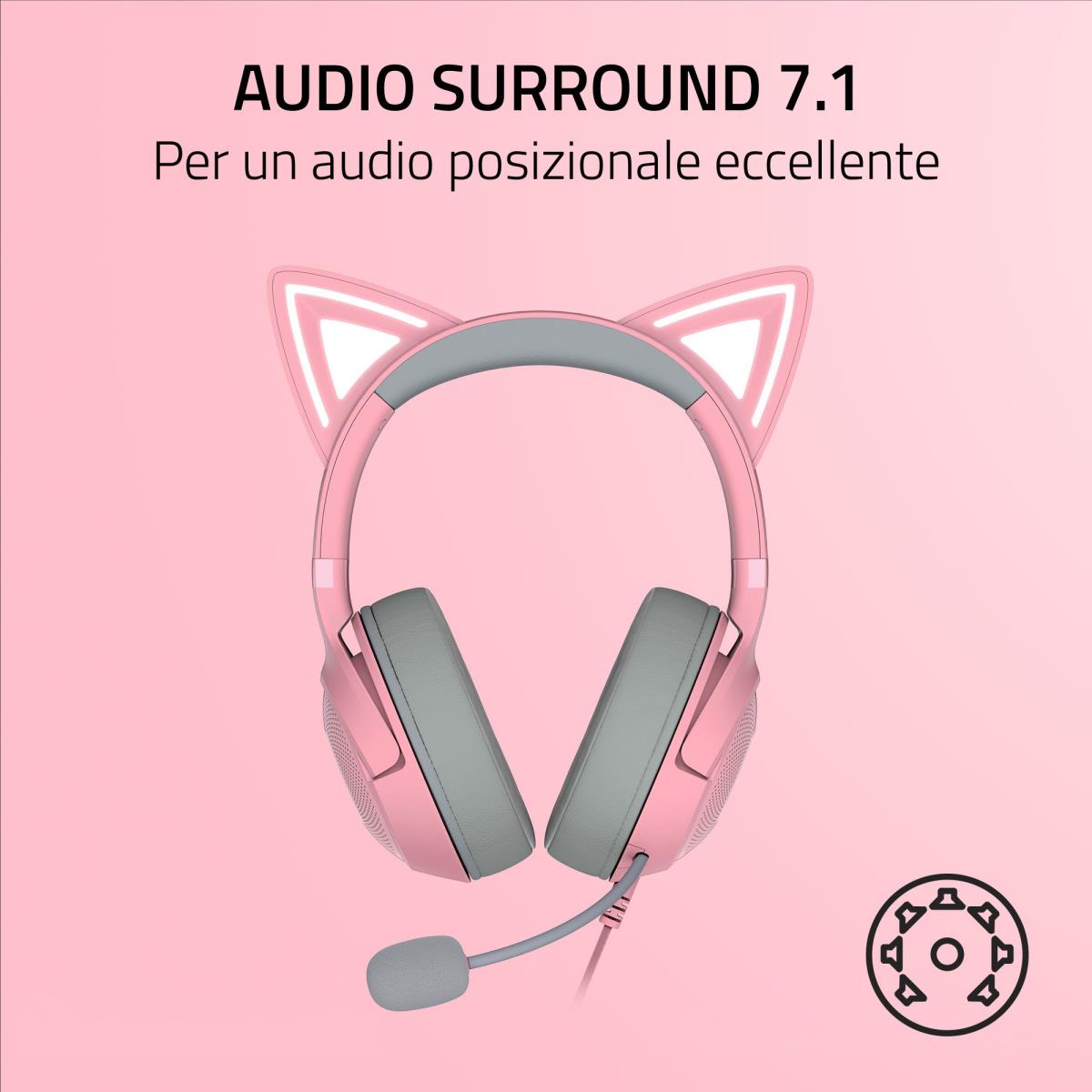 KRAKEN KITTY V2 HEADSET QUARTZ thumbnail