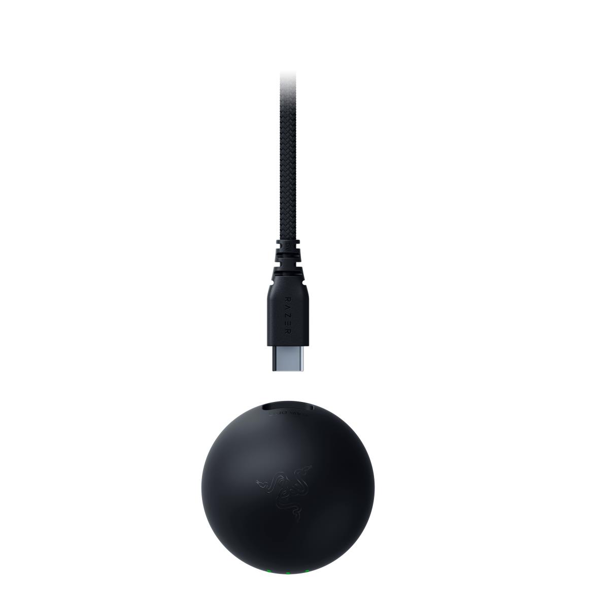 DeathAdder V4 Pro - Mouse - ergonomic - right-handed - optical - 6 buttons - wireless, wired - USB - black thumbnail
