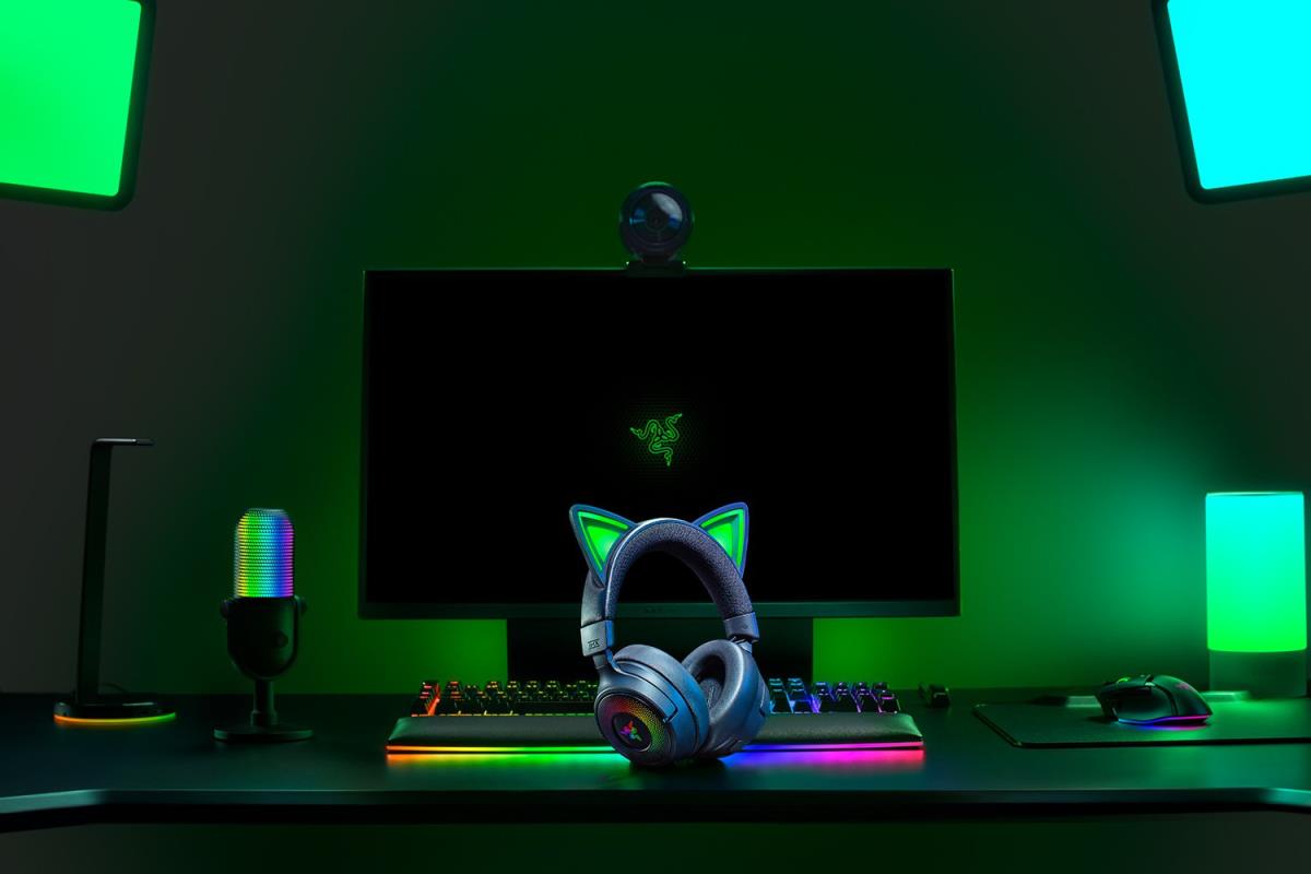 KRAKEN KITTY V3 PRO HEADSET BLACK thumbnail
