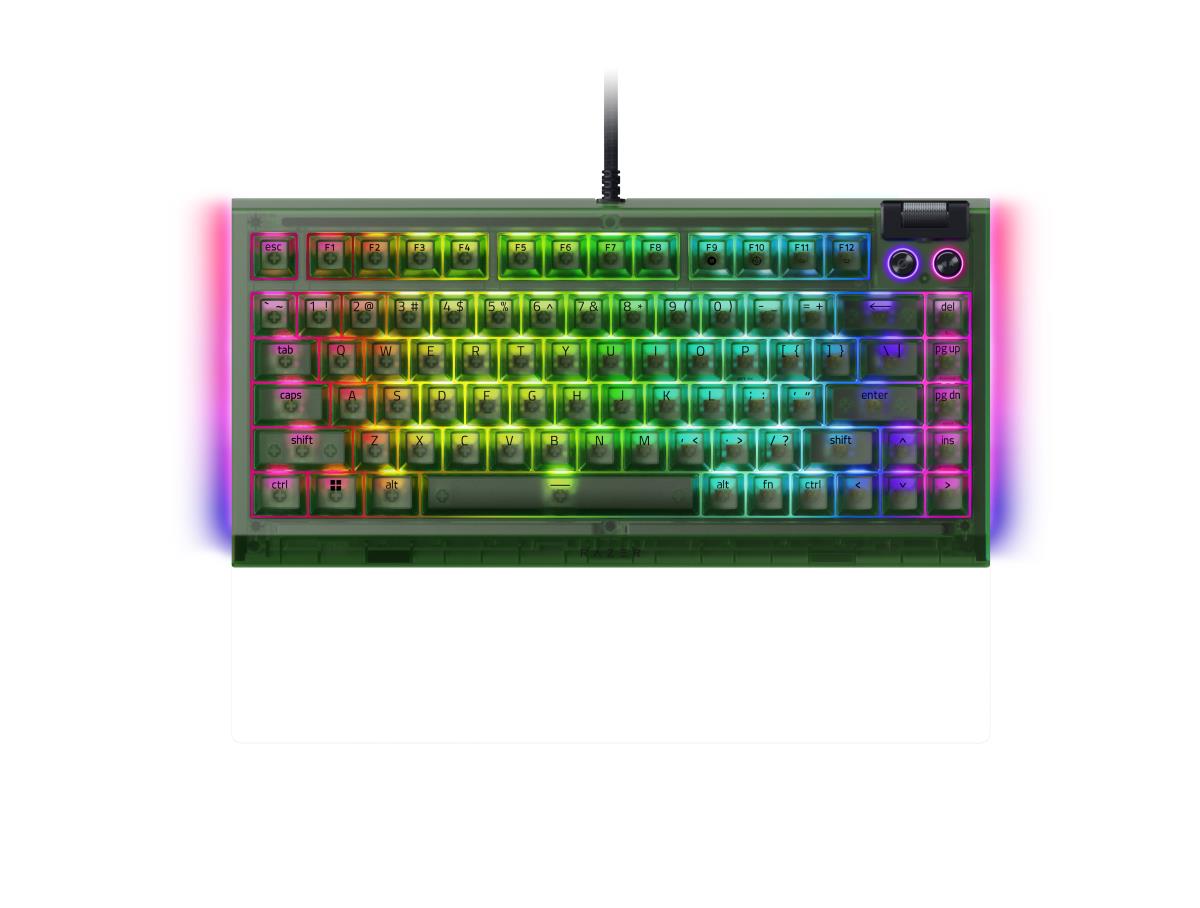 BLACKWIDOW V4 75% KB PHANTOM GREEN thumbnail