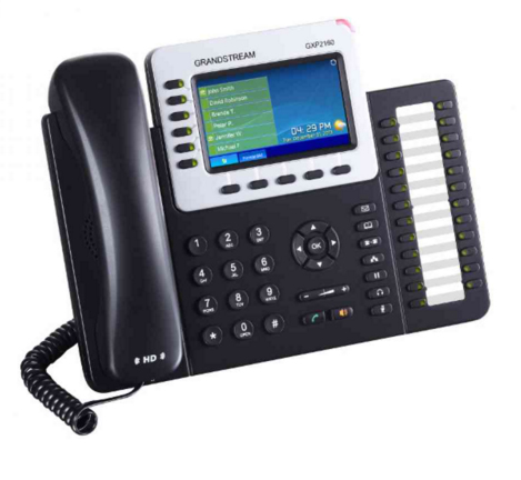GXP2160 6 Line SIP phone with colour screen and Bluetooth, POE and 24 BLF thumbnail