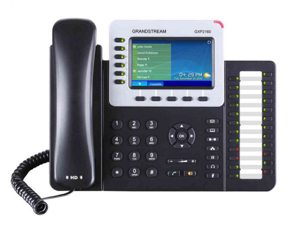 GXP2160 6 Line SIP phone with colour screen and Bluetooth, POE and 24 BLF thumbnail