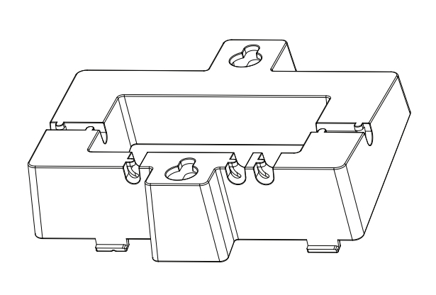 EU Product - Grandstream Networks wallmounting kit per GRP260x telephone mount/stand Black, Grey thumbnail