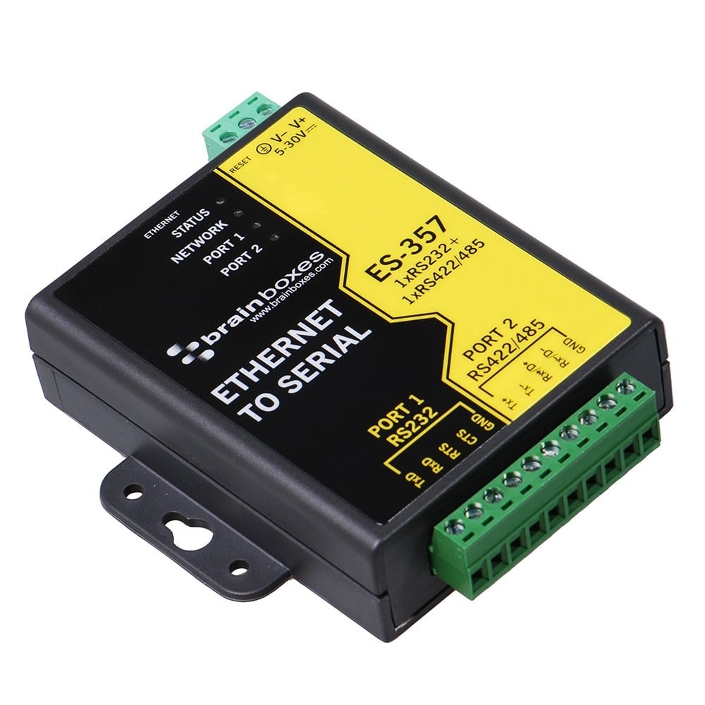 Brainboxes Ethernet/RS-232 Adapter 1 Mbit/s thumbnail