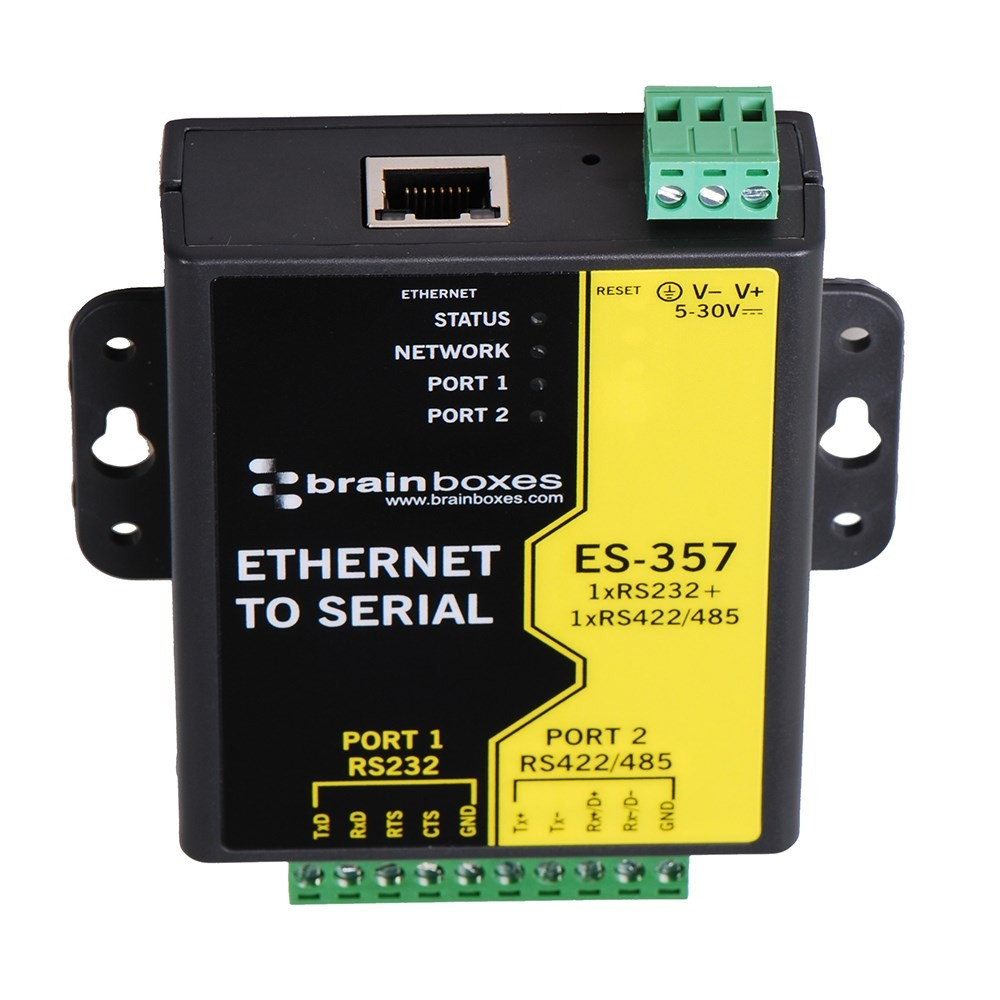Brainboxes Ethernet/RS-232 Adapter 1 Mbit/s thumbnail