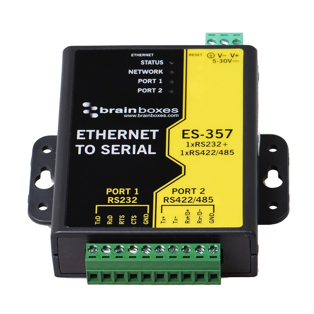 Brainboxes Ethernet/RS-232 Adapter 1 Mbit/s thumbnail