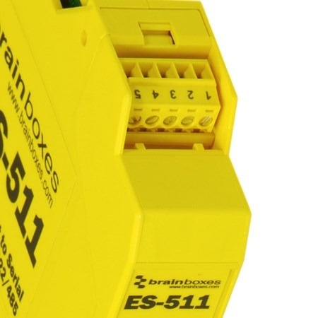 Brainboxes ES-511 serial server RS-232/422/485 thumbnail