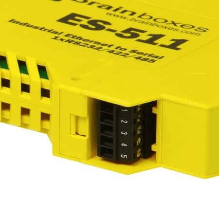 Brainboxes ES-511 serial server RS-232/422/485 thumbnail