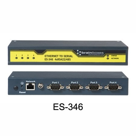 Brainboxes ES-346 serial server RS-422/485 thumbnail