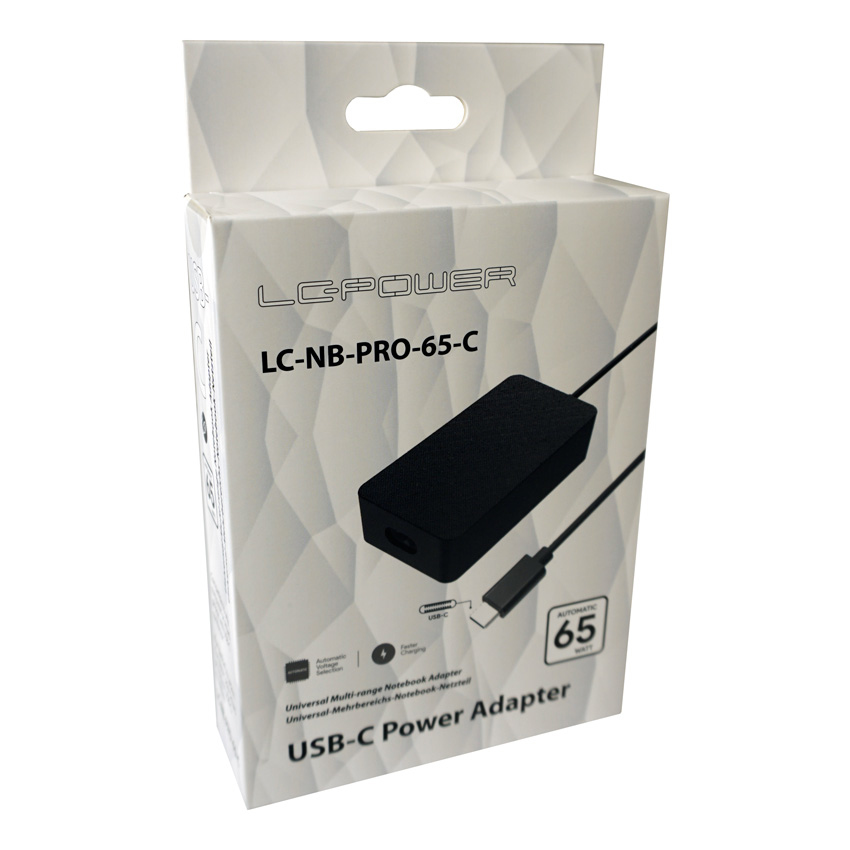 EU Product - Netzteil NB Notebook-Netzteil LC-NB-PRO-65-C 65W thumbnail