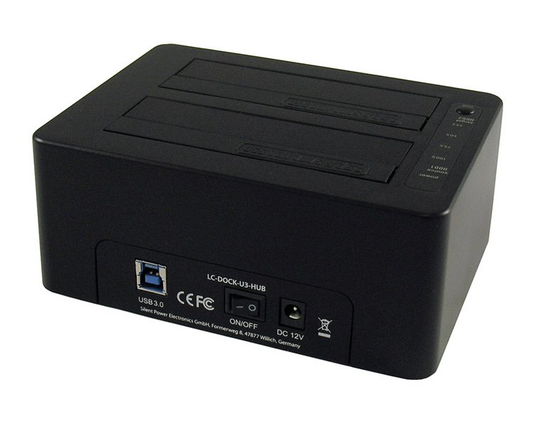 EU Product - Dockingstation USB 3.0 2-Bay 2,5