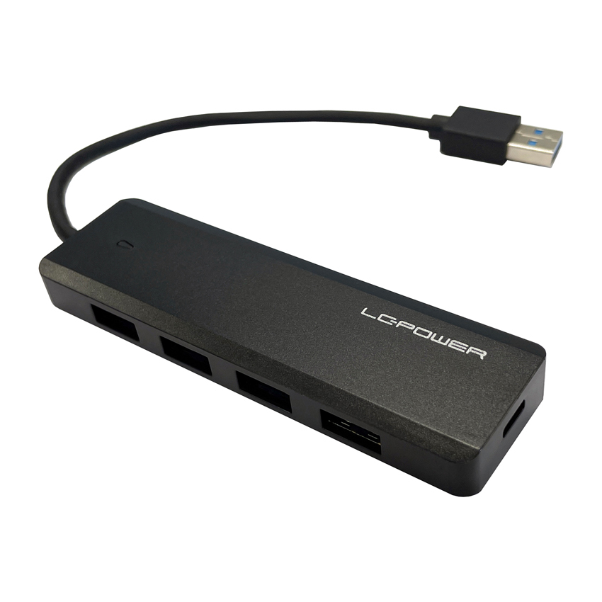 EU Product - USB-Hub 4x USB-A 3.2 + Ladefunktion thumbnail