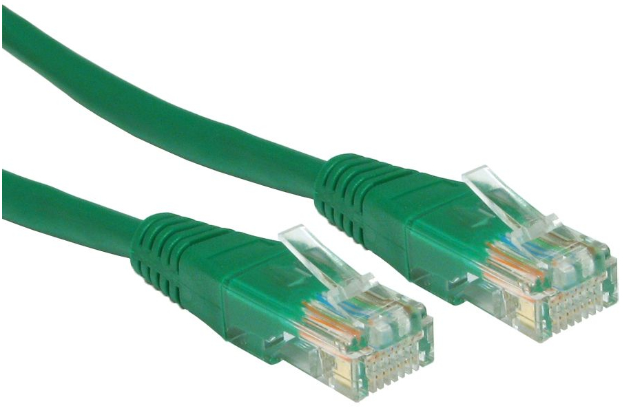 7m Cat5e Cbl - Green 24AWG thumbnail