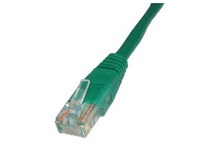 1m Cat5e Cbl - Green 24AWG thumbnail