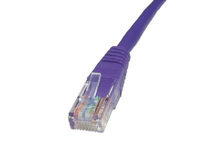 5m Cat5e Cbl - Violet 24AWG thumbnail