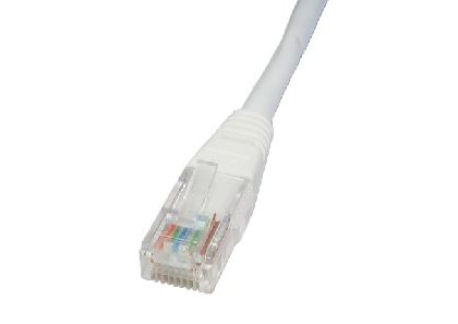 5m Cat5e Cbl - White 24AWG thumbnail