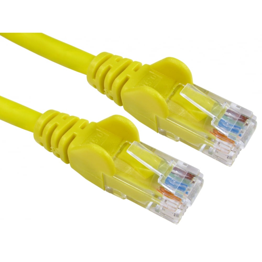 0.5m Gigabit Networking Yellow thumbnail