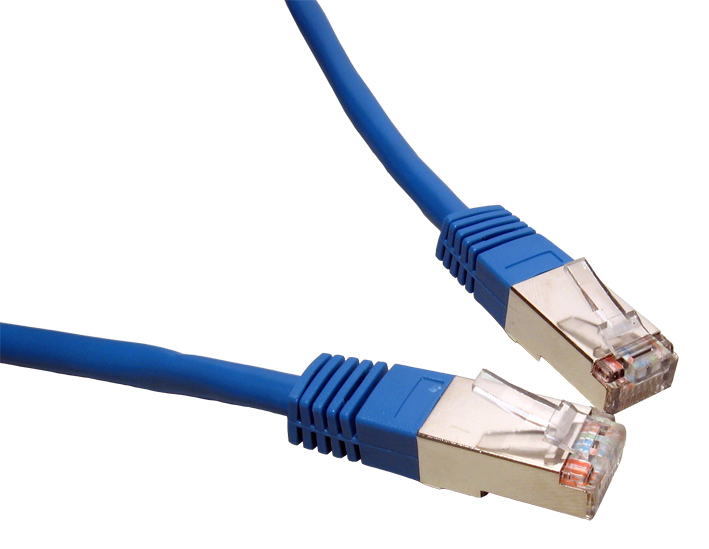 0.5m Cat5e Shielded - Blue thumbnail