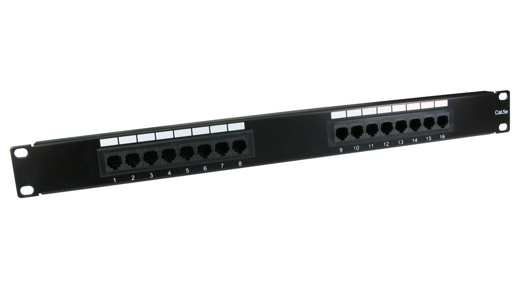 16 Port Cat5e Patch Panel v2 thumbnail